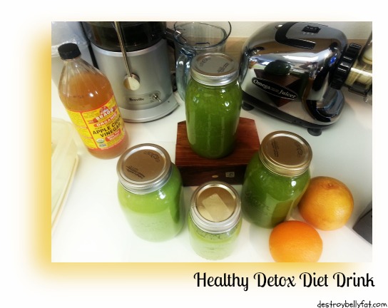 Healthy detox drinks