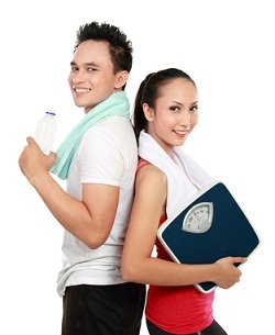 Couple Ready to Exercise